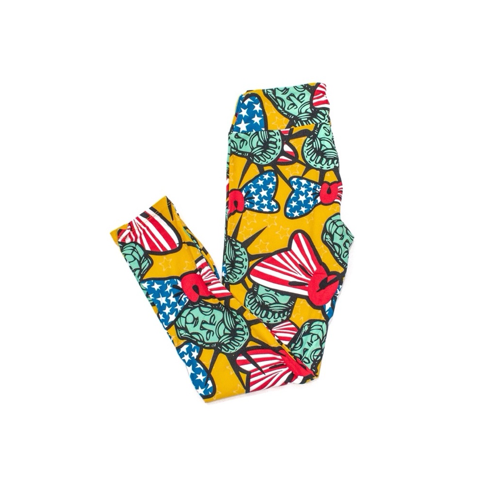 4th of July Patriotic Leggings (Lady Liberty)